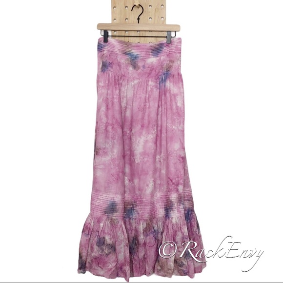 NWT ANTHROPOLOGIE ODESSA TIE-DYE MAXI SKIRT - Picture 6 of 13